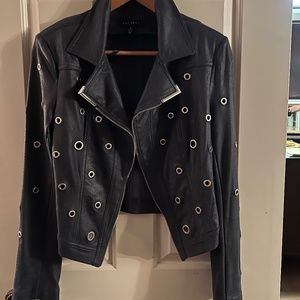 Leather like jacket